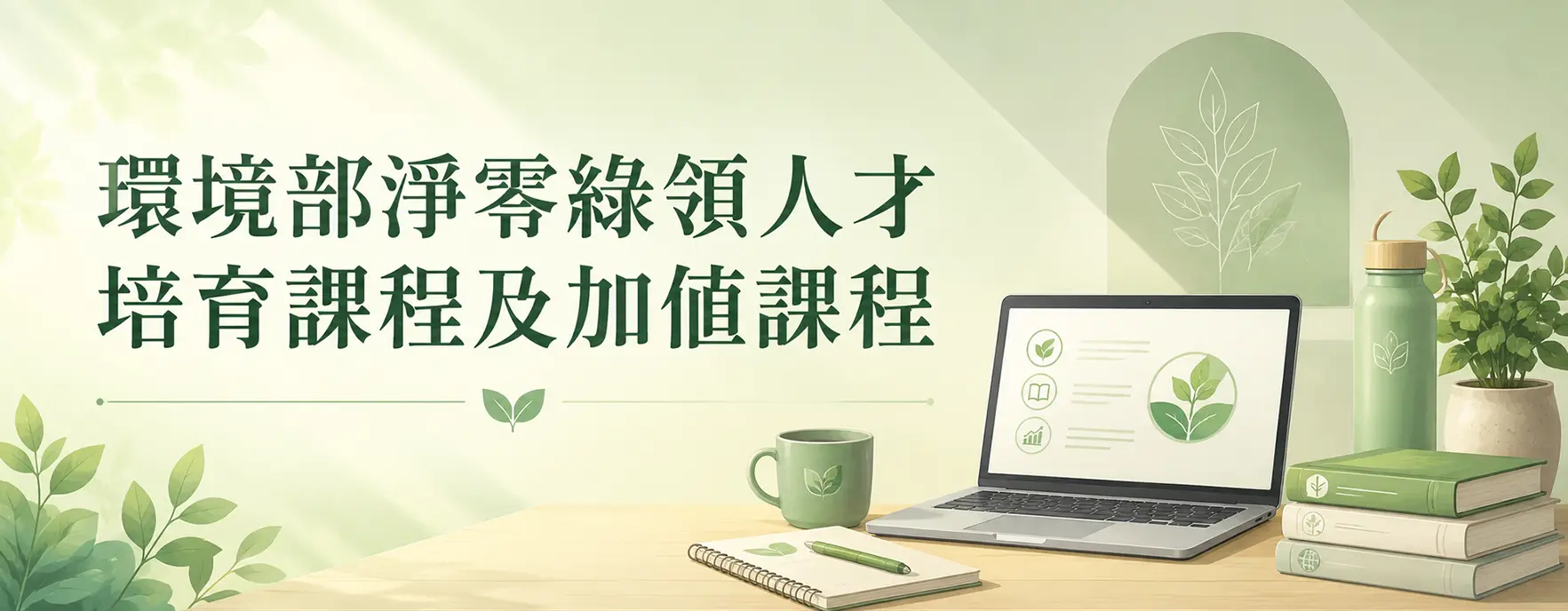 環境部淨零綠領人才培育課程及加值課程